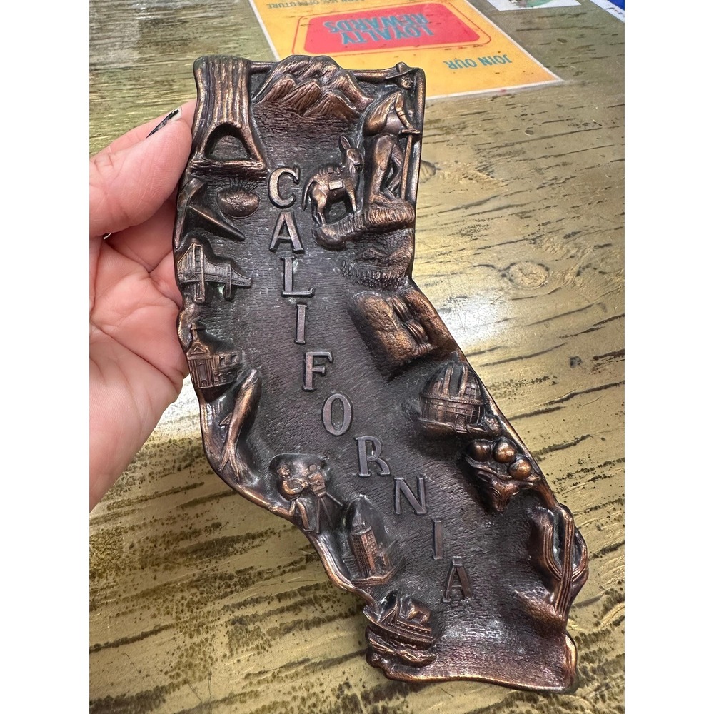 Vintage California Souvenir Tray